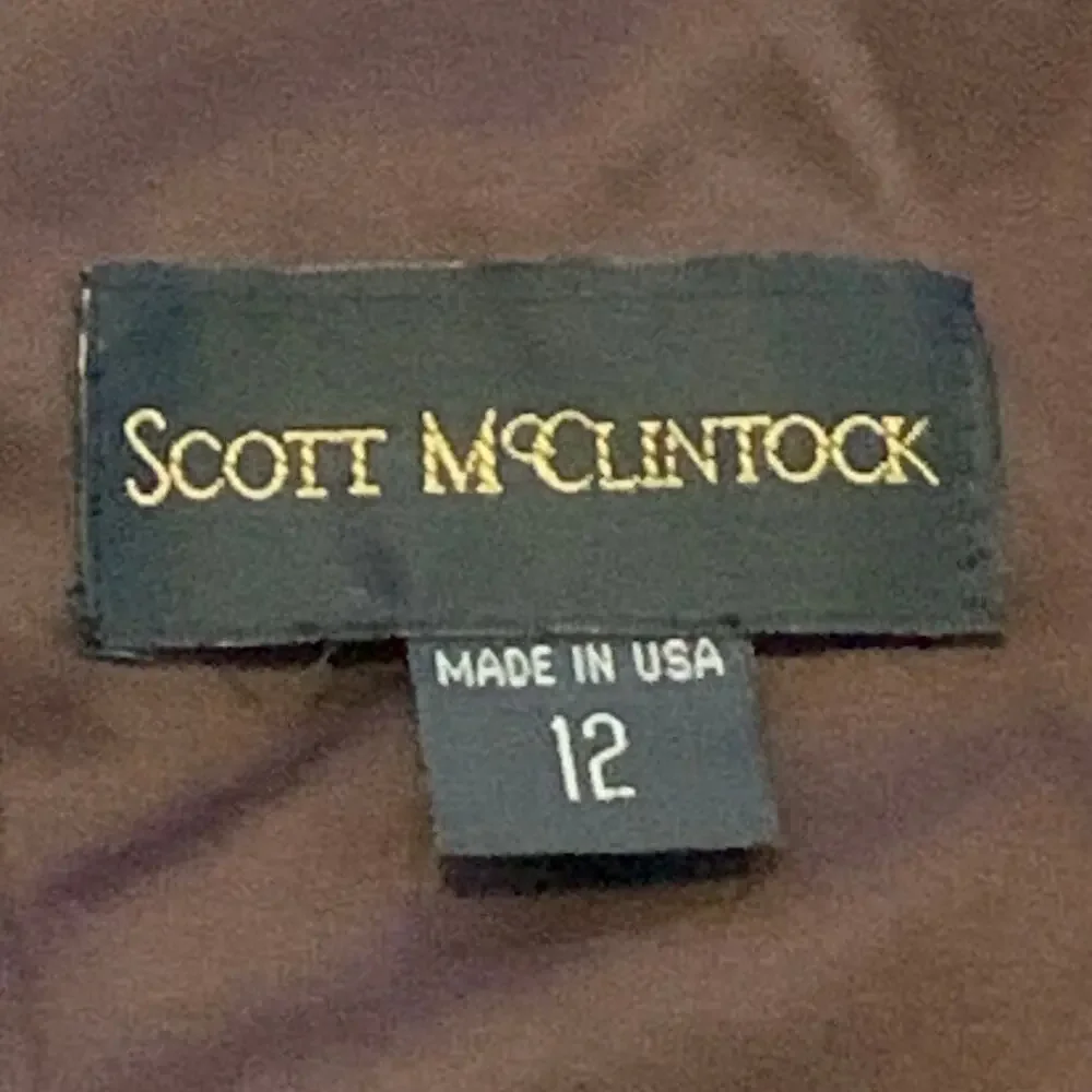 Scott McClintock Womens NEW Slip Dress  12 Chiffon Chocolate Brown Maxi Bodycon - Picture 4 of 16